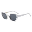 SHAUNA fashion women irregular square sunglasses UV400