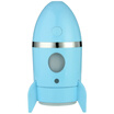 TOMNEW 135ML Mini Cool Air Humidifier USB Portable Ultrasonic Cute Rocket Air Diffuser with Cool LED Light for Home Office Car