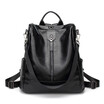 Fashion New Soft Leather Women s Bag for Teenage Shoulders Bag Travel Large Backpack