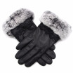 Natural fox fur real sheepskin handmade female winter warm gloves 2018 new hot sale discount women fashion popular free shipping