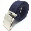 Men Fashion Casual Cowboy Automatic Buckle Canvas Tactical Belt