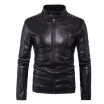 Fashion Leather Jacket Mens Jacket 5XL Brand High Quality PU Jacket Mens Business Motorcycle Jacket Mens Jacket