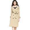 BURDULLY Autumn Winter Luxury Hooded Trench Coat Women Spring 2018 Loose Outerwear Female Casaco Trench Coat Feminino