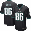 Mens Philadelphia Eagles Nike Black Vapor Untouchable Custom Elite Jersey