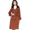 BURDULLY Autumn Winter Luxury Hooded Trench Coat Women Spring 2018 Loose Outerwear Female Casaco Trench Coat Feminino