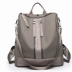 Ladies Backpack New Womens Backpack Oxford Double Zipper Simple Fashion Backpack