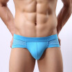 Mens Low-Rise Modal Underpant Soft Silky Breathable Triangle Underwear Brift