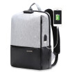 TINYAT Laptop Anti-theft Backpack with USB Charging port Backpack Busniess Travel Hiking Bag T812