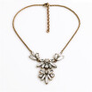 Aiyaya Fashion Jewelry High Quality Cuboc Zircon Flower Waterdrop Buterfly Cross Pendant Necklace