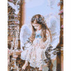 Frameless DIY Digital Oil Painting 16 20 Little Angel Hand Painted Cotton Canvas Paint By Number Kit Home Office Wall Art Pain