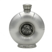 Oriental Pewter - Pewter Hip Flask & Funnel Set –WF8- Hand Carved Beautiful Embossed Pure Tin 97 Lead-Free Pewter Handmade