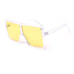 SHAUNA Oversize Flat Top Women Square Sunglasses Brand Designer Fashion Men Gradient Lens Shades