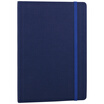 Deli deli 16k96 large mid-range straps leather business notebook notepad diary notebook blue 22243