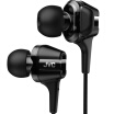 Jie Wei Shi JVC FXT100 dual unit titanium film technology ear headphones