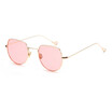 SHAUNA 10 Colors Fashion Women Square Sunglasses Trend Men Metal Frame TintClear Lens Glasses