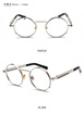 SHAUNA Classic Round Steampunk Sunglasses 9 Colors Retro Metal Springs Decoration ReflectiveClear Lens Punk Eyewear