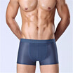 Ice Silk Mens Boxer Shorts Super Breathable Mesh Men Underwear