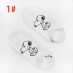 1 Pair Unisex Couple Fashion Cotton Cute Cartoon Pattern Printed Ankle Socks