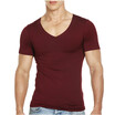 Cool Summer Mens Fashion T-shirt Tight Casual Short-sleeved T-shirt High Elastic Slim T Shirt Breathable Quick-drying