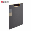 Comix A4 Clipboard with Cover Documents Organizer Holder File Folder Padfolio Portfolio for Office Worker School Conference Suppli