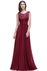 A-line Lace Evening Prom Dress Long Formal Bridesmaid Party Gown Mother Of The Bride Gown