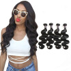 Ishow Hair 7A Good Quality Unprocessed Peruvian Body Wave 4 Bundles Virgin Hair Cheap Peruvian Virgin Hair Body Wave 4PcLot Weave