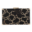 Fawziya Clutch Bag Metal Hollow Design Dress Purses For Evening