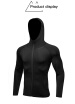 Compression Rashgard T-Shirt Gym Bodybuilding Sportswear Men Running Jacket