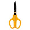 Fizz upgraded Teflon scissors anti-stick stainless steel scissors boutique skin sense series office supplies light blue FZ212002