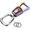 Authentic zobo car keychain 360° rotatable portable hanging waist key ring ZB-932 colorful car gift gift