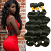 CLAROLAIR Hair 3PCS Unprocessed Virgin Human Hair Indian Body Wave Virgin Hair Indian Virgin Body Wave Hair Bundles No Shedding
