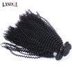 8A Malaysian Kinky Curly Virgin Hair Natural Black Color 100 Human Hair Weave 4 Bundles Afro Curly Malaysian Remy Hair Extensions