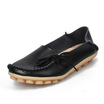 Soft Leisure Flats Women Leather Shoes Moccasins Mother Loafers Casual Female Driving Ballet Footwear