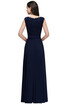 Lace Evening Long Prom Dress Formal Party Bridesmaid Gown A-line Women Chiffon Dress