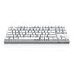 AKKO Ducky Zero 3087 cherry shaft mechanical keyboard 87 key original cherry axis PBT side engraved white green axis game keyboard wired keyboard