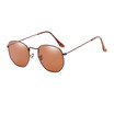 SHAUNA Classic Women Small Square Sunglasses Retro Men Mirror Coating Shades UV400