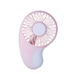 TOMNEW USB Pocket Handheld Mini Fan Portable Rechargeable 800mAh 2 Speeds Fan Blow Dry Eyelashes Quickly Travel Outdoor Office