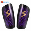 Shiwei One Pair Football Shin Guards Sport Football Leg Pads Training Protector high-quality PP&EVA materials soft