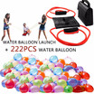 Water Balloon Launcher Snowball Fight Tool Outdoor Toys Beach Activity