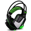 Owen OVANN X60 shock 71-channel game video headset computer headset headset USB professional game competitive headset black green