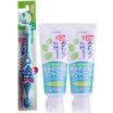 Ora2 Do Clear children&39s tooth care set children toothbrush 6-12 years old × 1 mild mint toothpaste 70g × 2