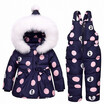 2018 new Winter children clothing sets girls Warm parka down jacket for baby girl clothes childrens coat snow wear kids suit