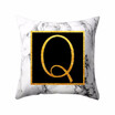 Fundas de almohada modernas 45 * 45 Carta de palabra del alfabeto de oro Patrón de almohada de mármol blanco Funda de almohada Súper suave funda de sofá cama Protec Fundas de almohada modernas 45 * 45 Carta de palabra del alfabeto de oro Patrón de almohada de mármol blanco Funda de almohada Súper suave funda de sofá cama Protec