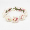 New Spring Fashion Women Lady girls Wedding Flower Wreath Crown Headband Floral Garlands Hair band Hair Accessories