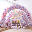 Jiamo balloon arches macaron balloon arch wedding wedding wedding room layout aged hundred days birthday party childrens day arch decoration