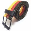 Men Fashion Casual stripe Canvas Tactical Belt