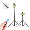 55inch BT Selfie Stand Portable Phone Tripod Support with Remote Control for iPhone X 8 7 6 plus for Samsung Galaxy Note 8 S8