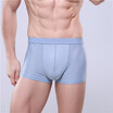 1 Pc Seamless Boxer Ultra Thin Short Sexy Mens Underwear Ice Silk Soft Underpants Shorts Breathable