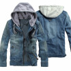 Hot sale Popular Excellent quality Terrific design Europe&the United States Style Cowboy removeable Fashion Jackets