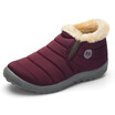Mujeres impermeables Zapatos de invierno Pareja Botas de nieve unisex Piel caliente Interior antideslizante Mantenga caliente Madre Botas casuales Mujeres impermeables Zapatos de invierno Pareja Botas de nieve unisex Piel caliente Interior antideslizante Mantenga caliente Madre Botas casuales